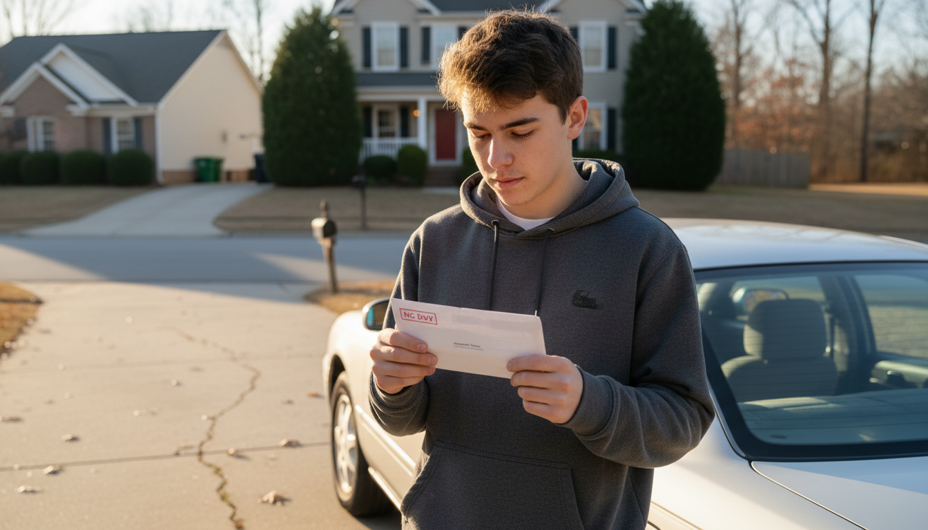 Driver consulting with insurance agent on a tablet