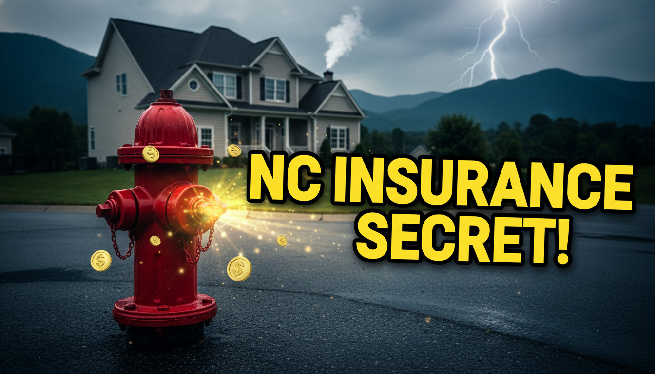 Fire hydrant in front of a modern North Carolina home